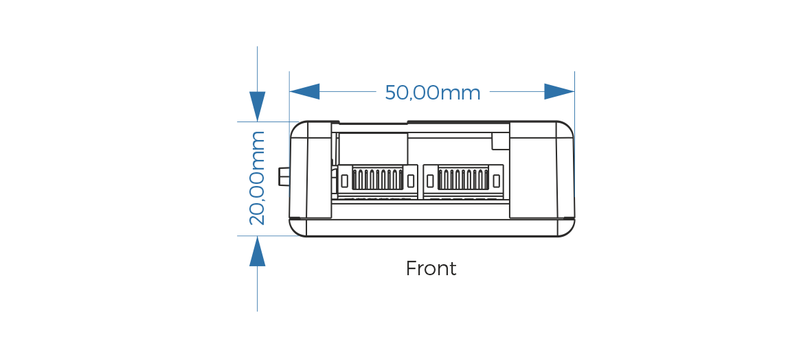 IR Gatway ScaleDraving Front