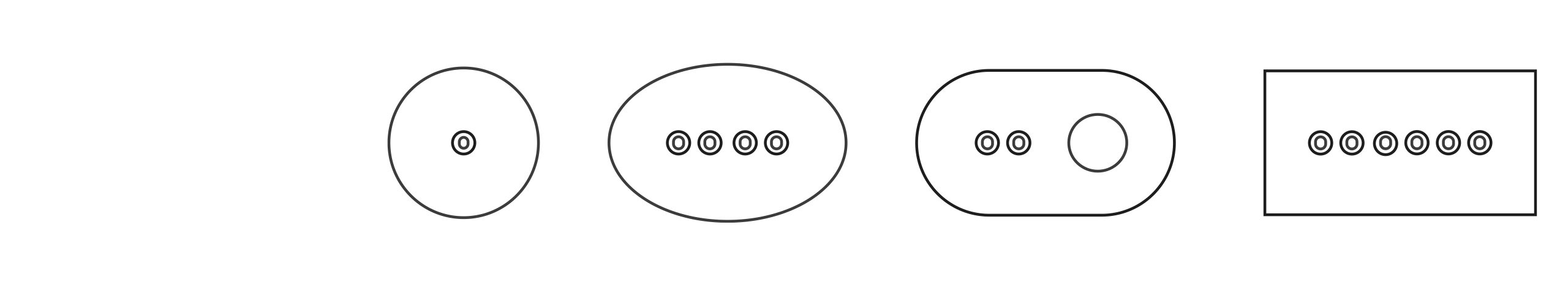 customize shaped design scaled