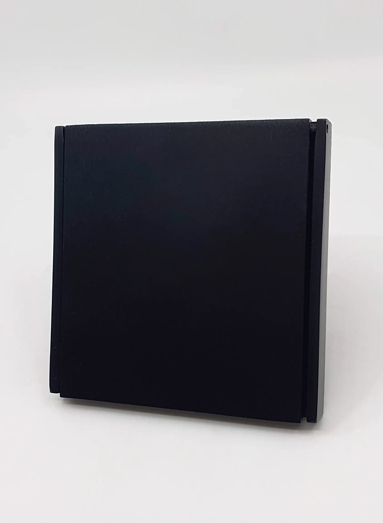 Hinged Cover Brushed Black 3