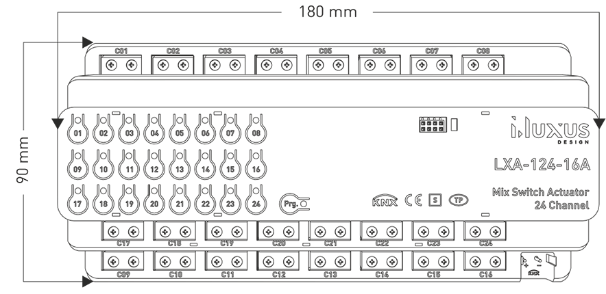 16 24 Switch Actuator Scale Drawings 2