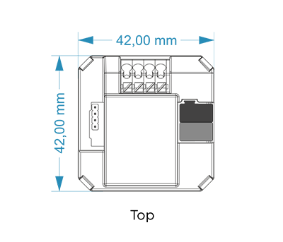 logic control scale drawing top